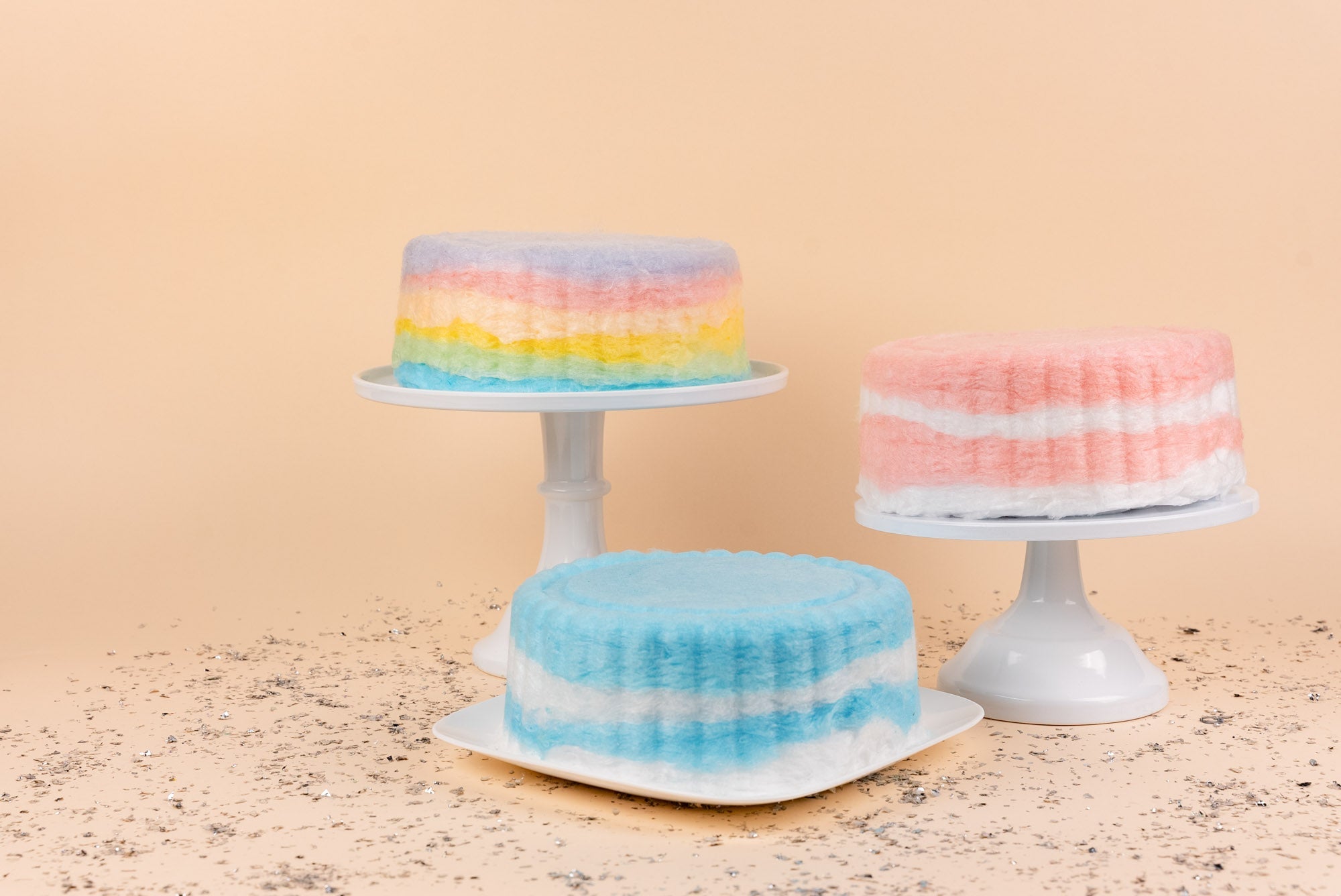 Cotton Candy Cakes Posh Fairy Floss