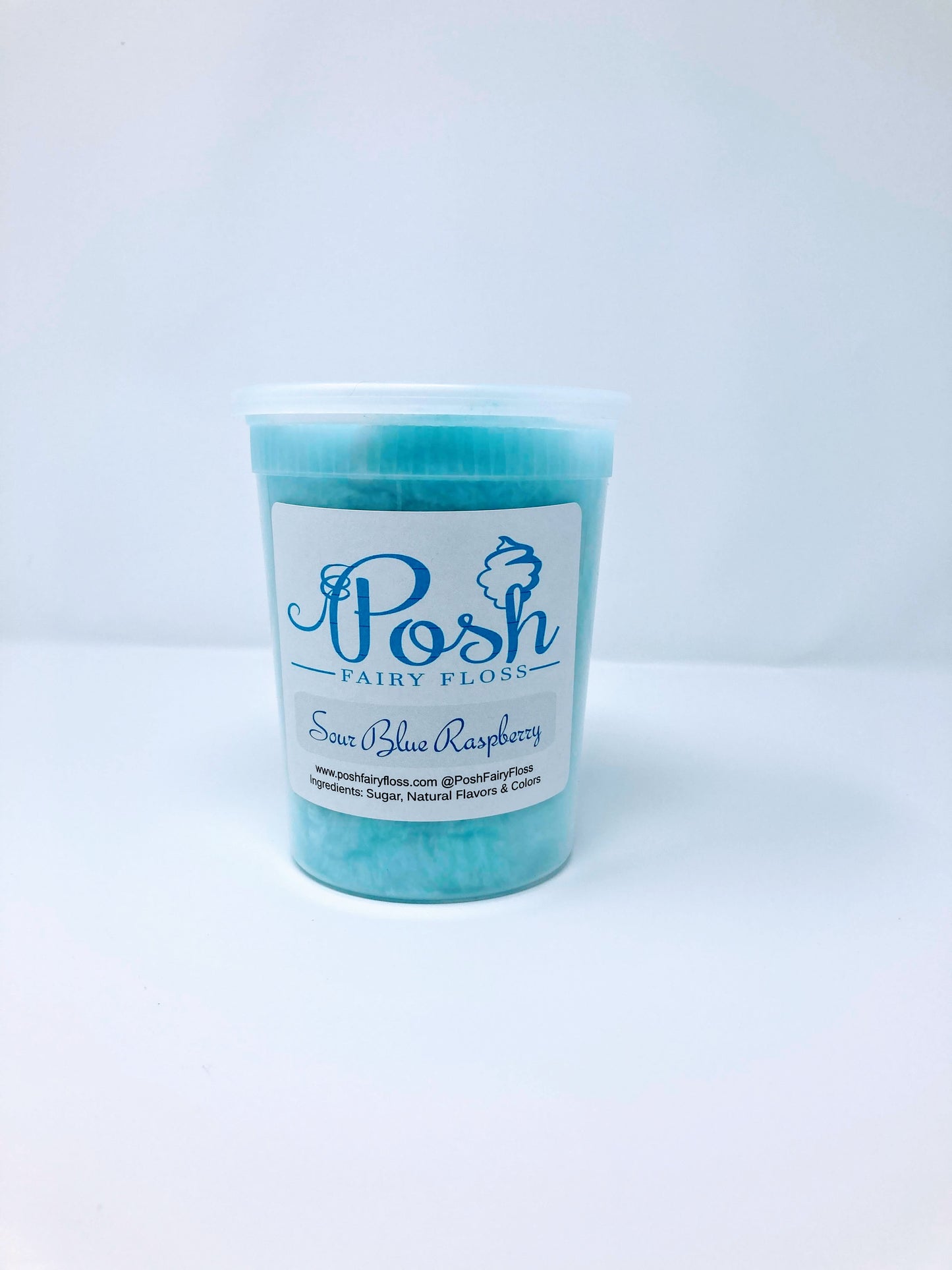 Sour Blue Raspberry Cotton Candy