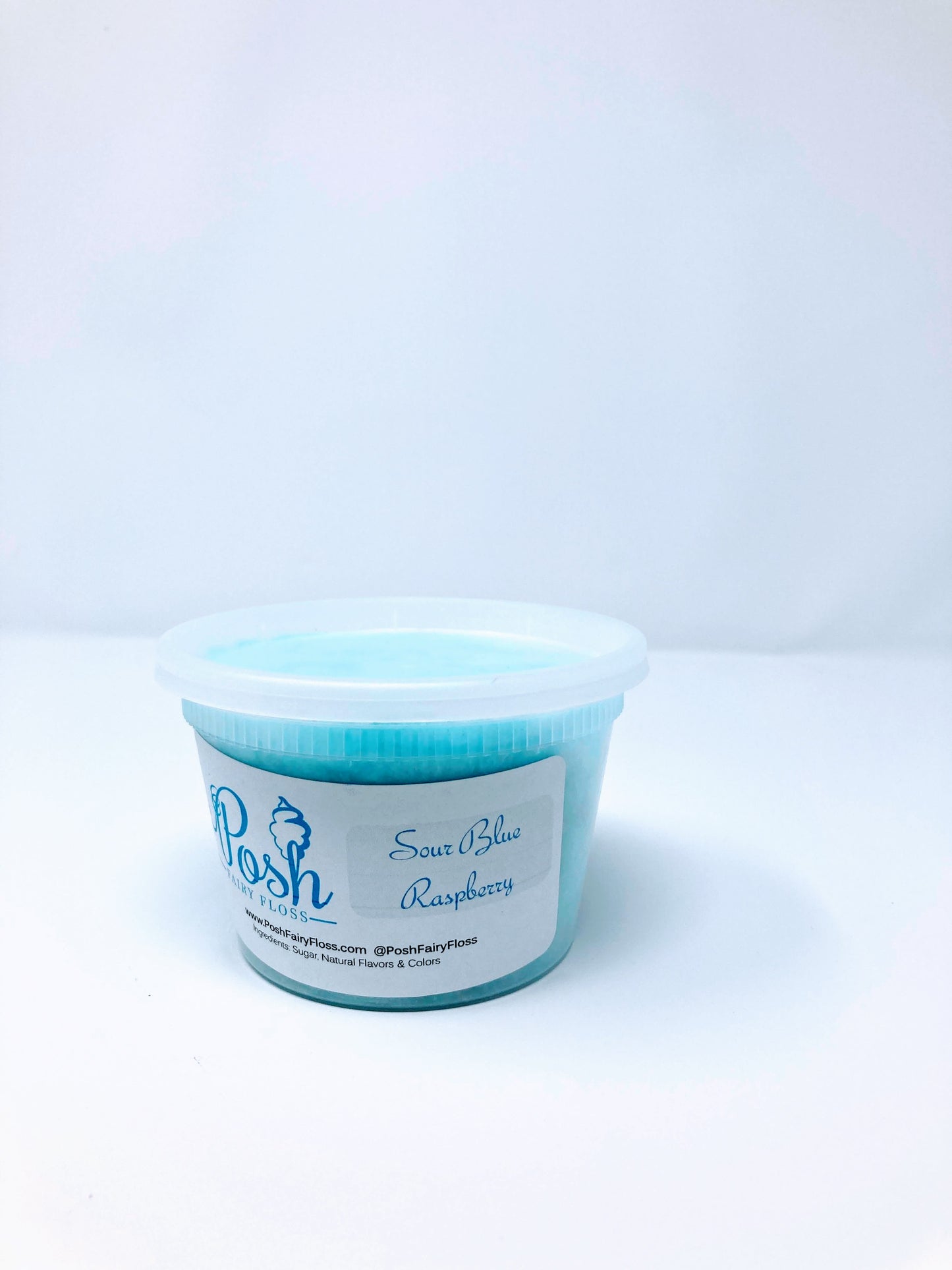 Sour Blue Raspberry Cotton Candy