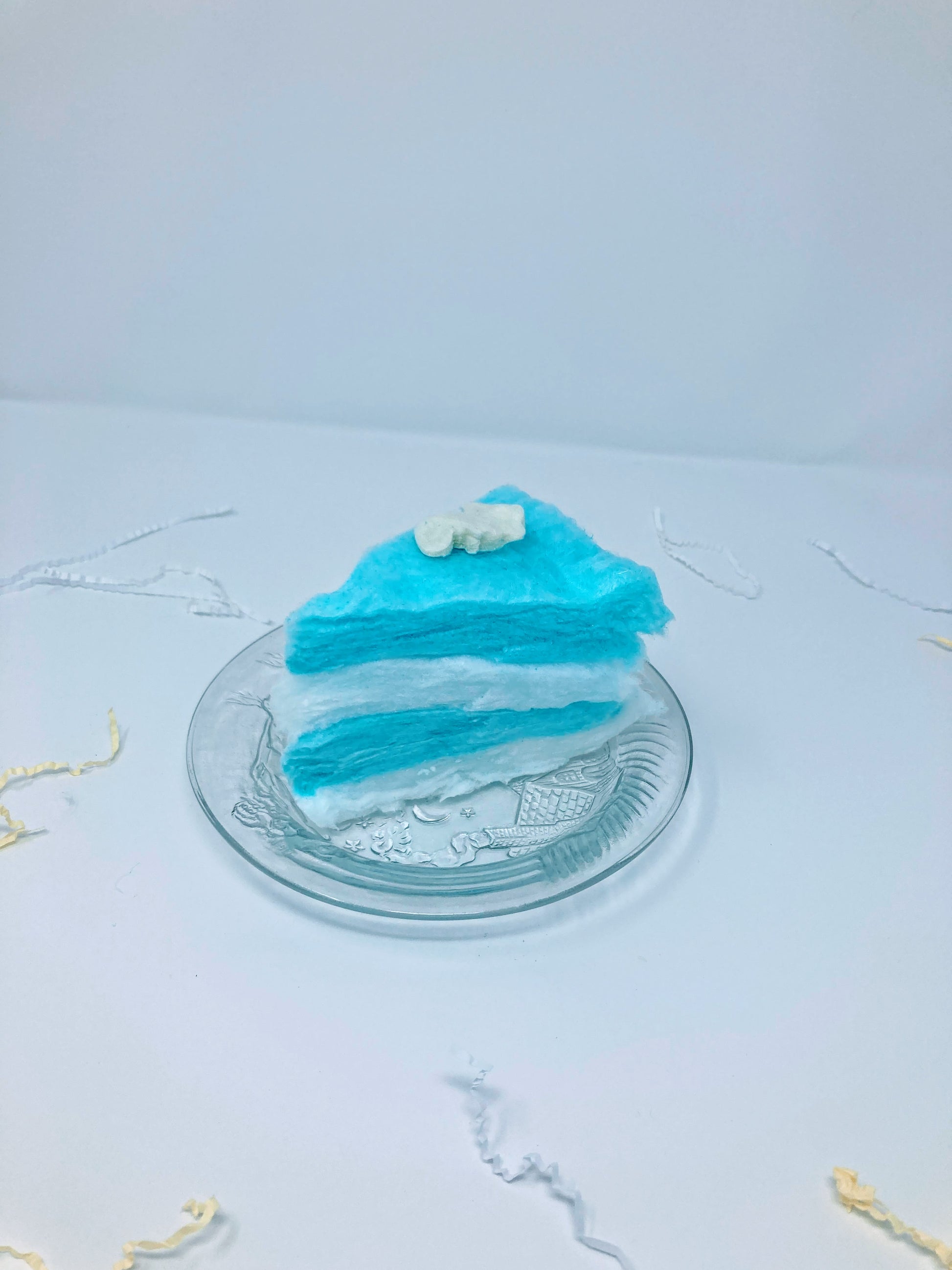 Blue Skies Cotton Candy Cake Posh Fairy Floss