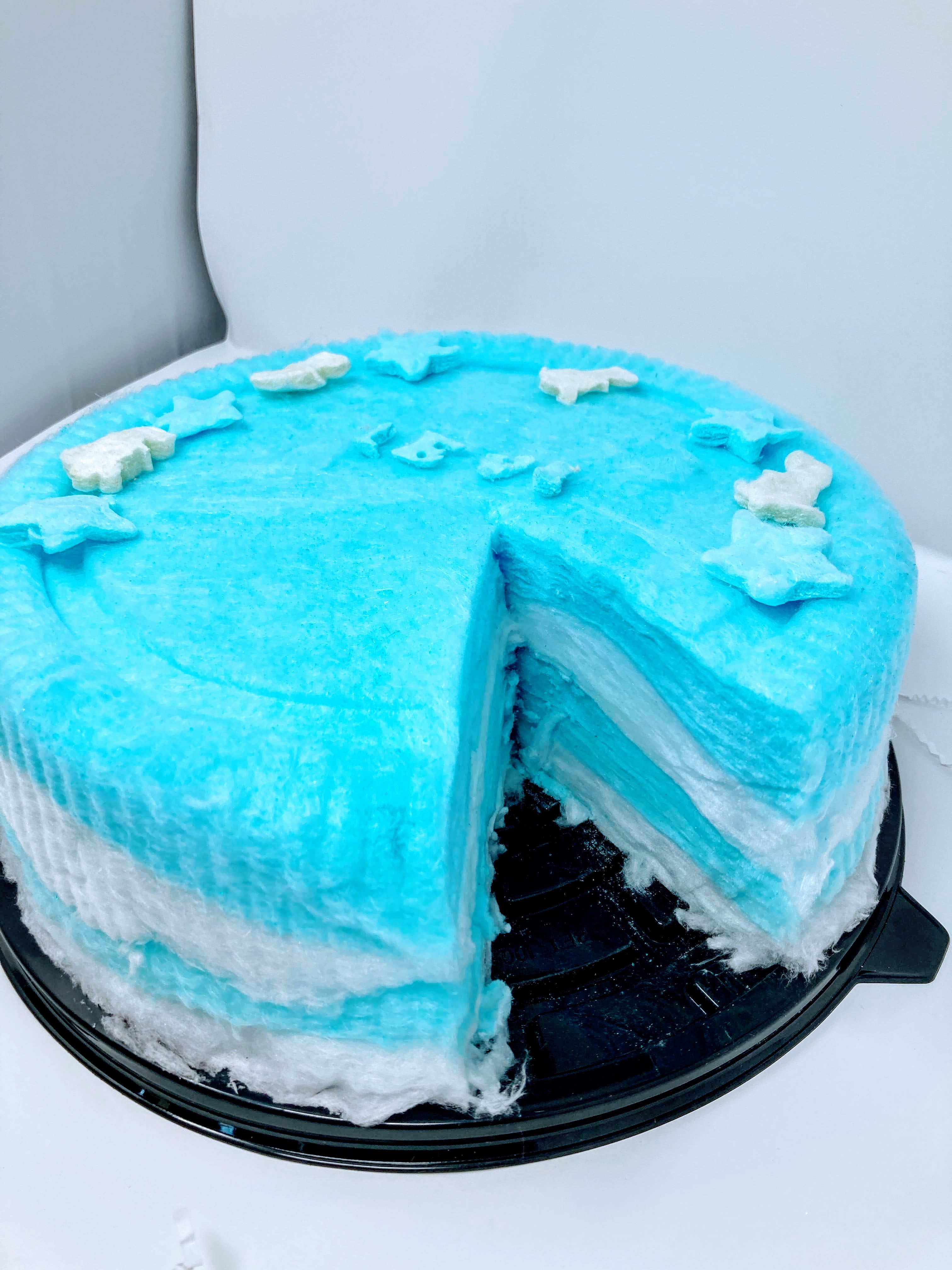 Taneal's bakery - Sky blue fondant cake went out to a very... | Facebook